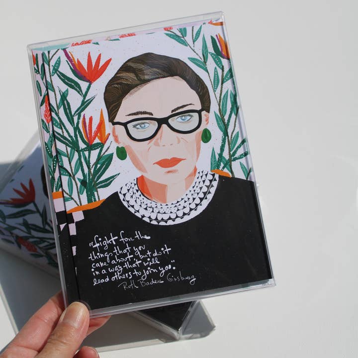 Violet Red Studio - Wholesale Stationery/Notecard Set - A few Washington DC Icons  Set of 6 Greeting Card Pack