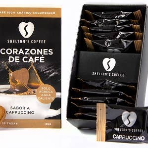 Shelton's Coffee – wholesale Instant coffee/espresso – Shelton's Instant Coffee Hearts Cappuccino Flavour1