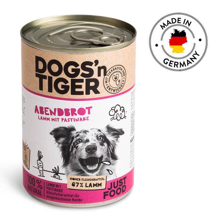 Dogs’n Tiger - Wholesale Pet food – Dog - Dogs'n Tiger Adult Dog Food Lamb & Parsnip Dinner4