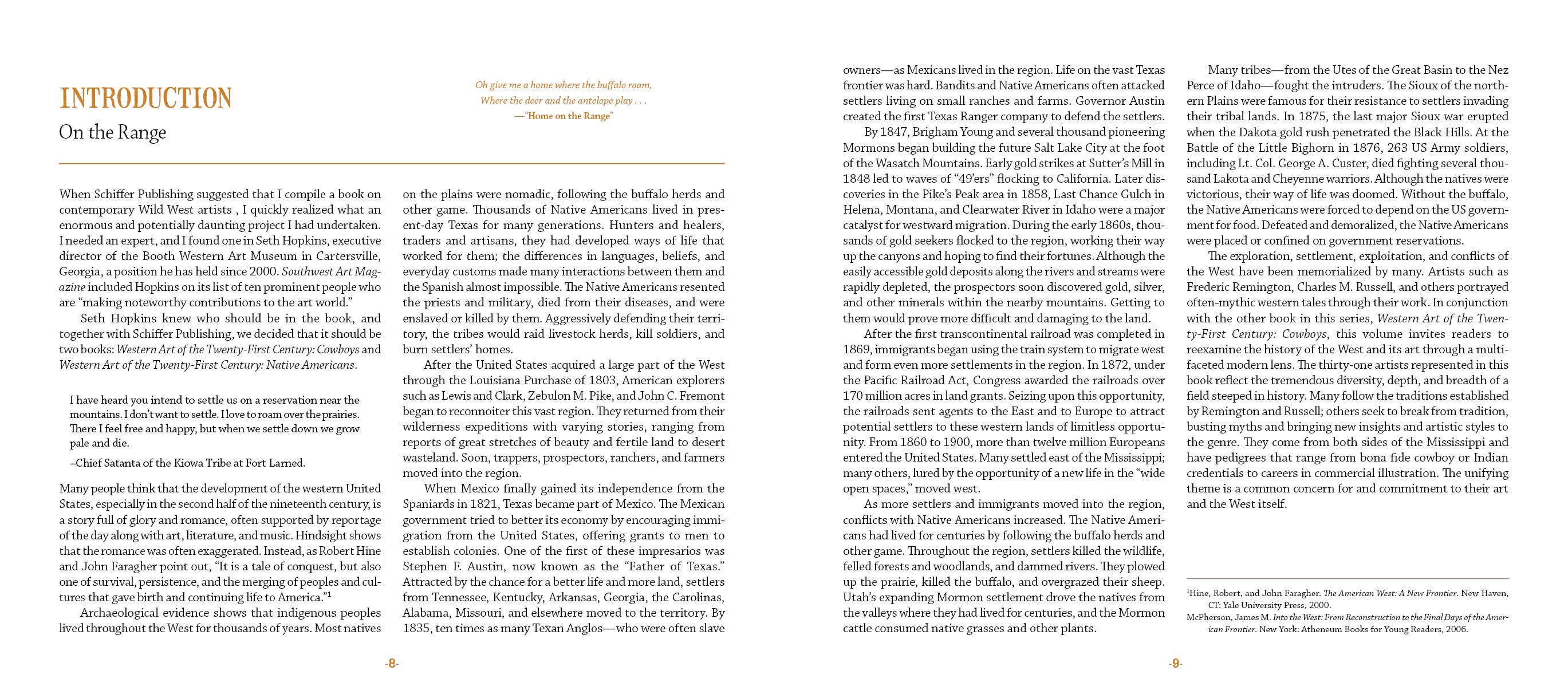 Schiffer Publishing - Wholesale Arts & Entertainment - Western Art of the Twenty-First Century: Native Americans2