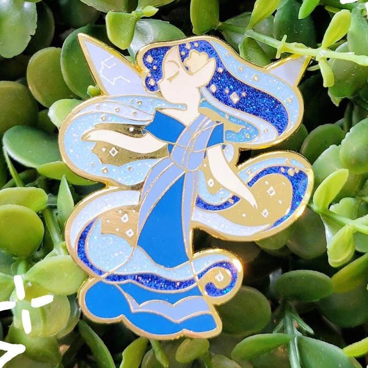 Zodiac Fairy Pin - Aquarius for wholesale by Jellyjessbeans Art
