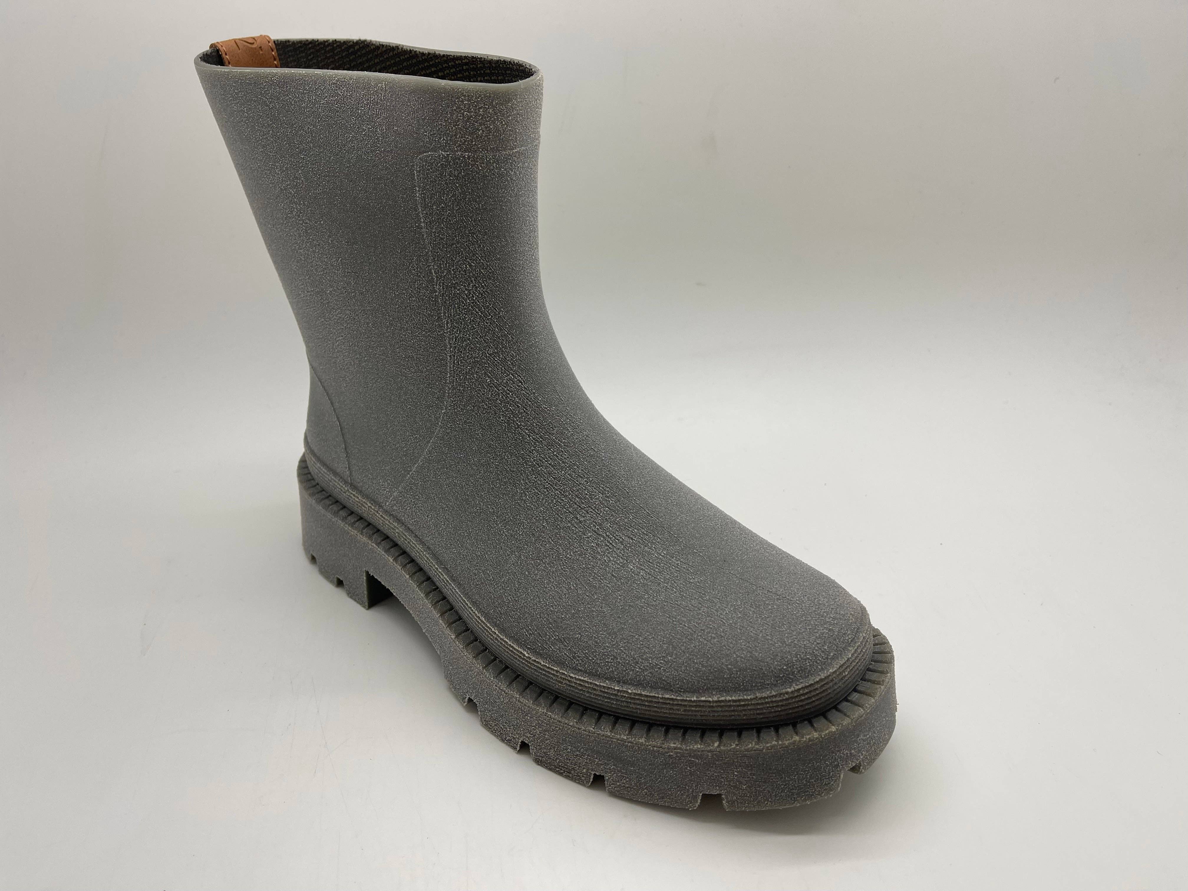 nat-2™ Bio Boot grey green vegan | 100% waterproof biodegradable rainboots for wholesale on Faire5