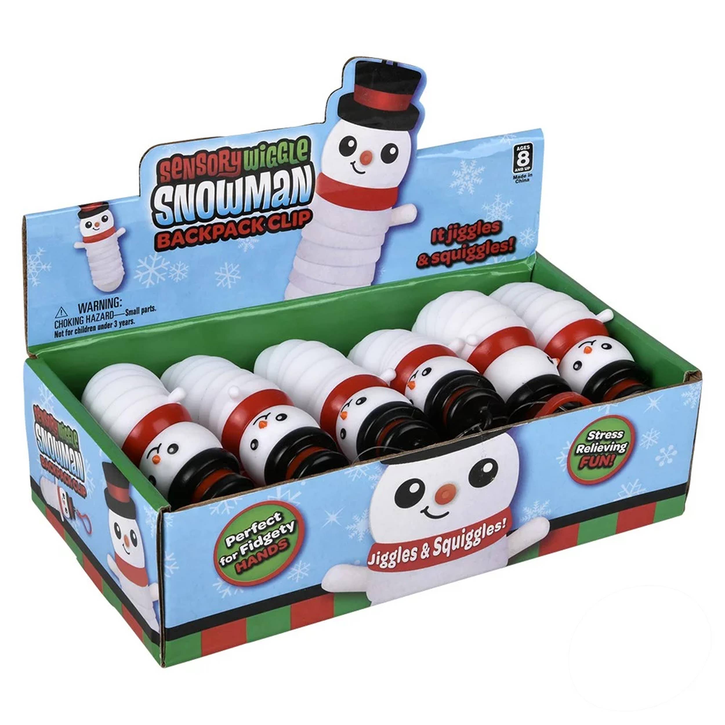 La Bella Monte - Wholesale Fidget toy – Kids - Holiday Snowman Fidget Kids Toy5