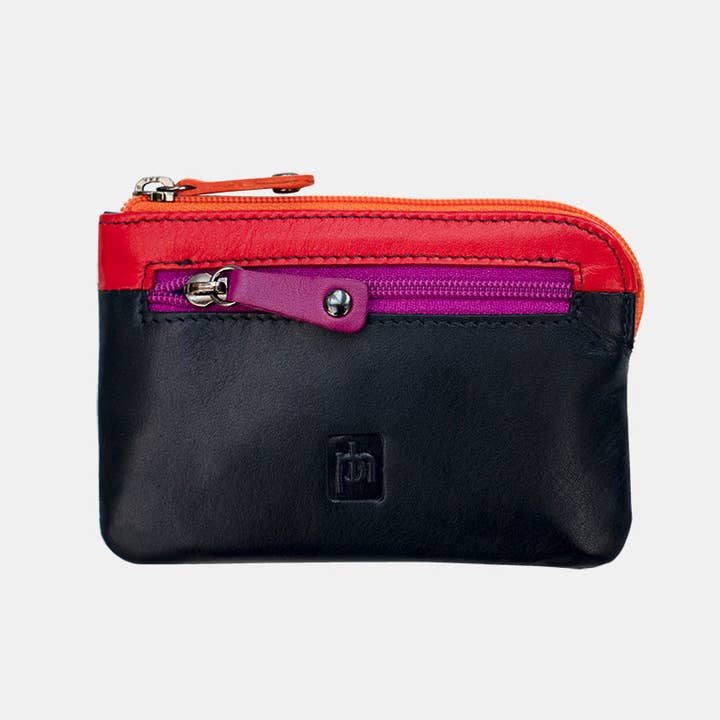 PRIMEHIDE - Vente Porte-monnaie – femme - Mini porte-monnaie en cuir - 7566