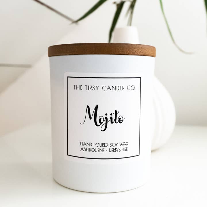 The Tipsy Candle Co. - Wholesale Jar/Filled Candle - Mojito candle1
