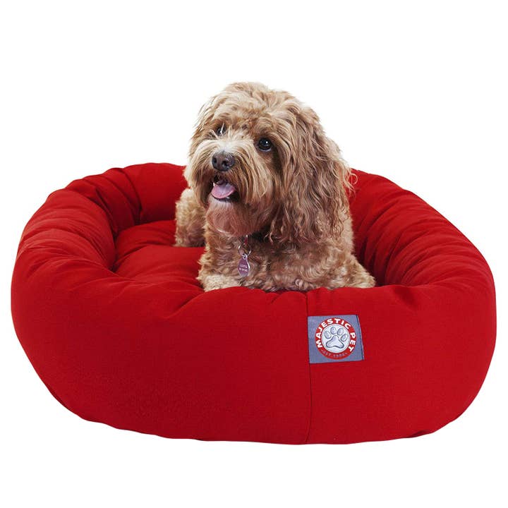 Majestic Pet Products - Vente Panier – chien - Lit pour chien Bagel en poly/coton76