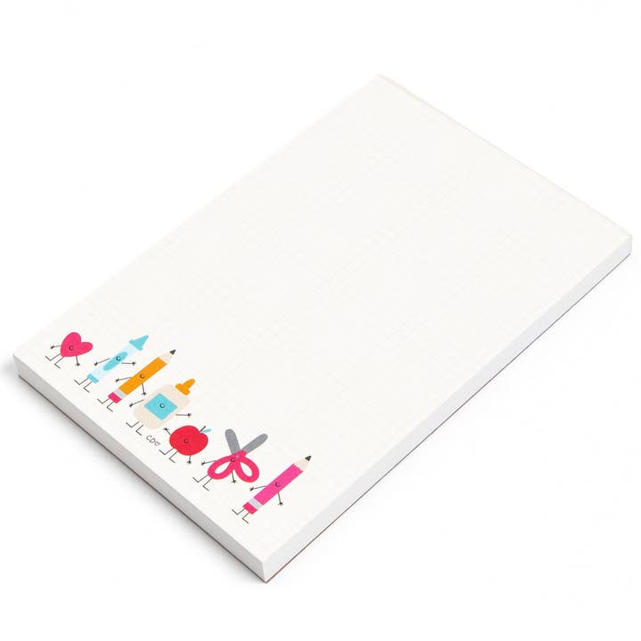 Callie Danielle - Wholesale Notepad - Smiley School Supplies Notepad1