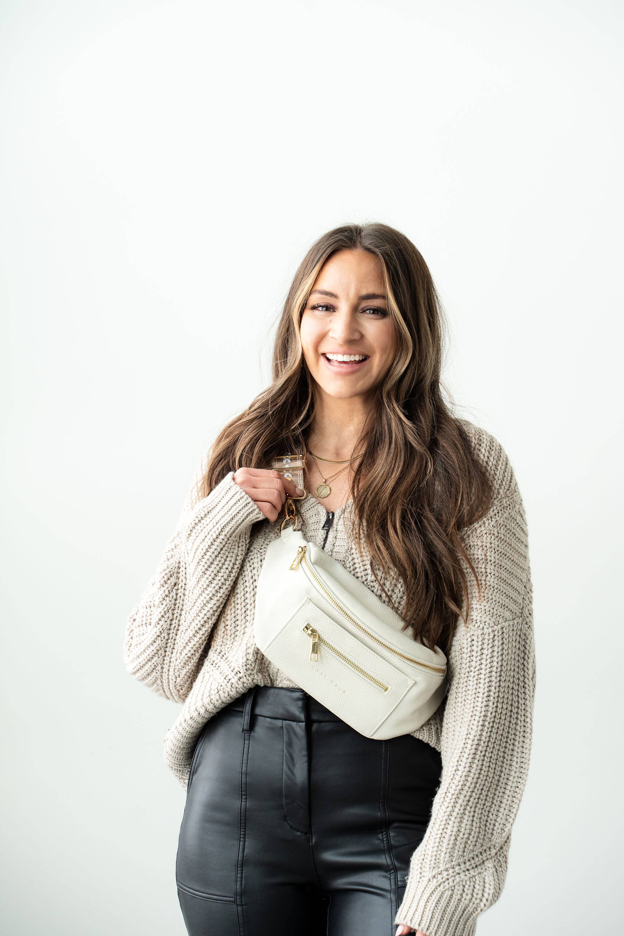 Gray Haus – Pochete - Mulher por atacado – Parker Pack II - Creme3