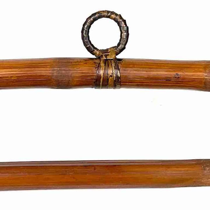 The Niger Bend - Wholesale Tapestry/Textile Hanger - Bamboo Textile Hangers in 4 lengths - Detachable Bar style