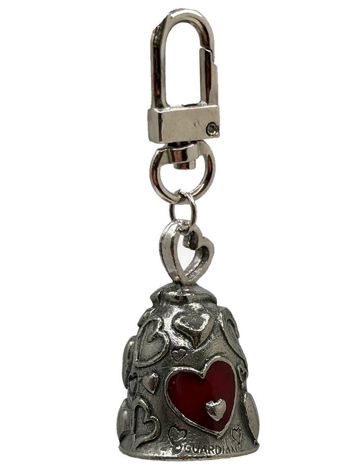 Red Heart Bell for wholesale by Guardian Bell