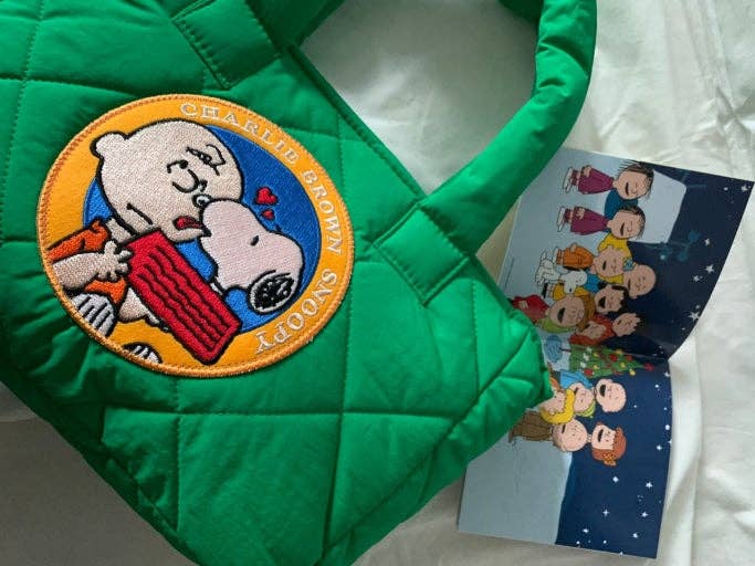 Little Light - Wholesale Shoulder Bag - Women's - Premium Snoopy Quilted Shoulder Bag16