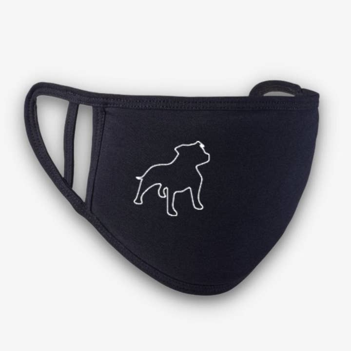 Pooch - Venta al por mayor Mascarillas desechables no quirúrgicas - Mascarilla facial Staffordshire Bull Terrier Dog0