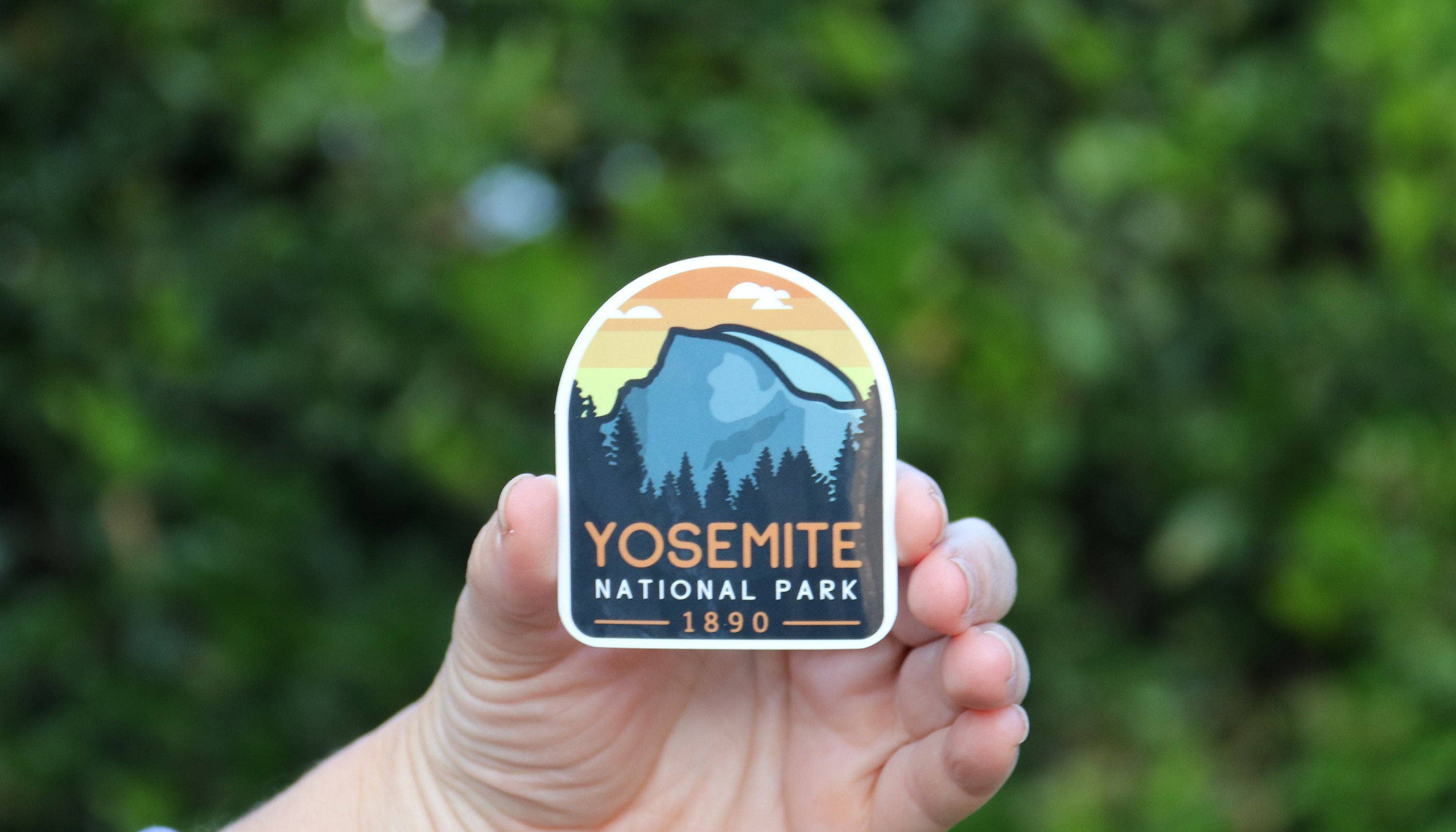 Squatchy - Wholesale Sticker - Yosemite National Park Sticker2