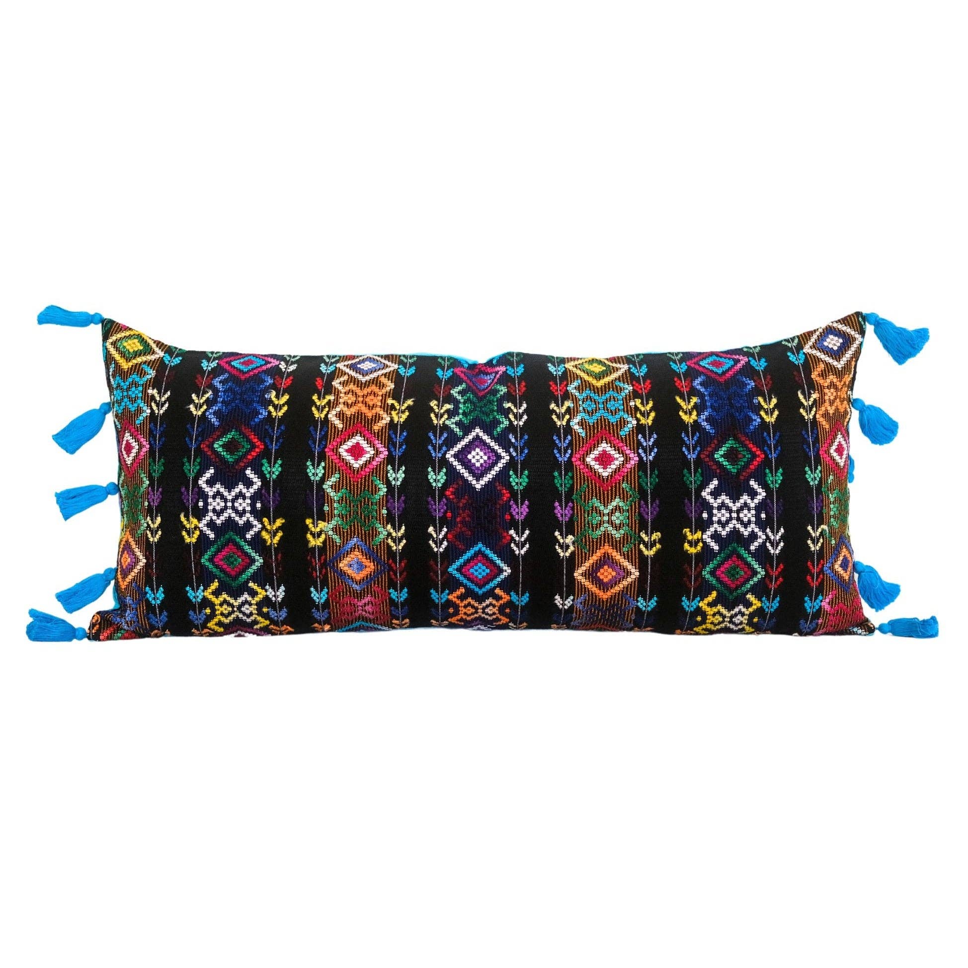 Upavim Crafts - Wholesale Lumbar Pillow - Oversized Guatemalan Lumbar Pillow3