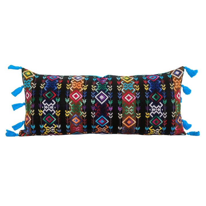 Upavim Crafts - Wholesale Lumbar Pillow - Oversized Guatemalan Lumbar Pillow3