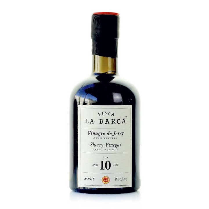 Finca La Barca - Venta al por mayor Vinagre - Vinagre Jerez GRAN RESERVA D.O.P. Botella 250 ml.