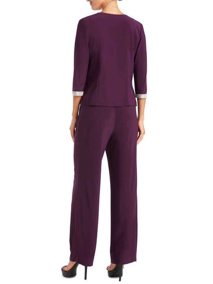PLUM RM Richards Embellished 3-Piece Jacket Dress for wholesale on Faire1