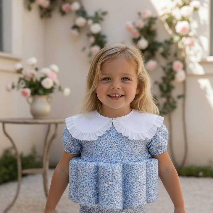 MALLORY -Kids Boho Cottage Swimsuit- Water Floats- Swimming for wholesale by Little Soleil