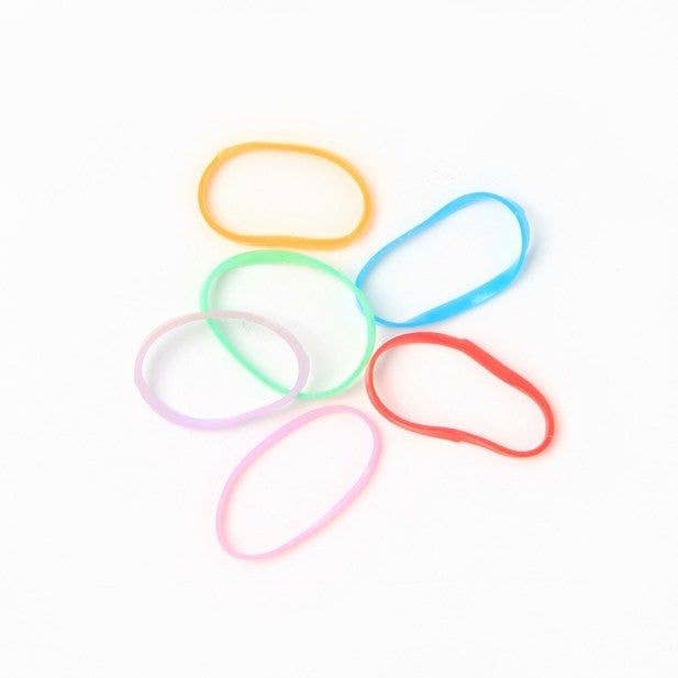 Inca UK – wholesale Hair tie – Polyurethane Bands - Brights - Pack of 250 - 1mm Thick1