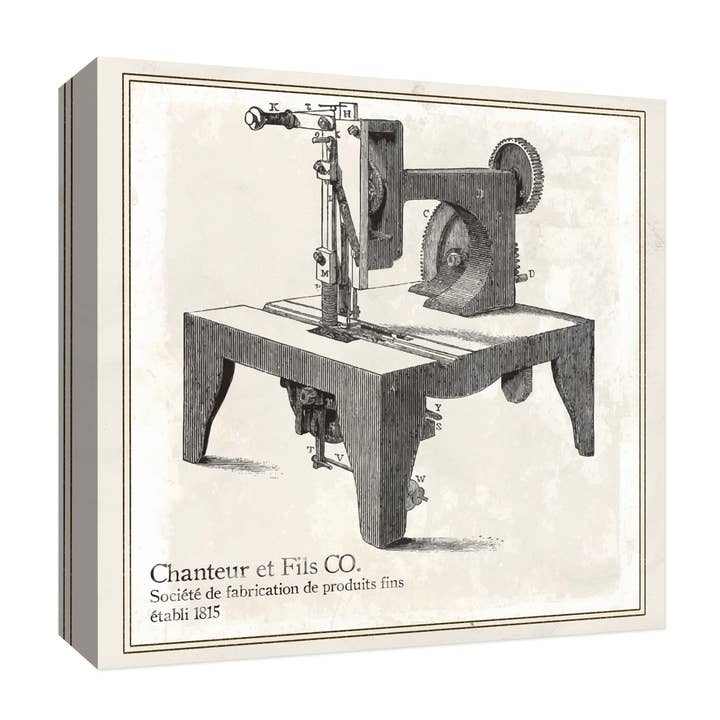 Décoration murale sur toile de Chanteur Et Fils Co. 22 x 22 po pour la vente par PTM Images