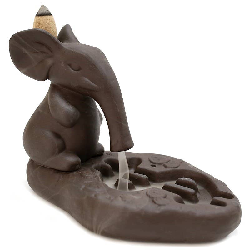 Ethike.eu - Wholesale Incense Holder - Ebb and Flow Conical Fountain - Fortune Elephant3