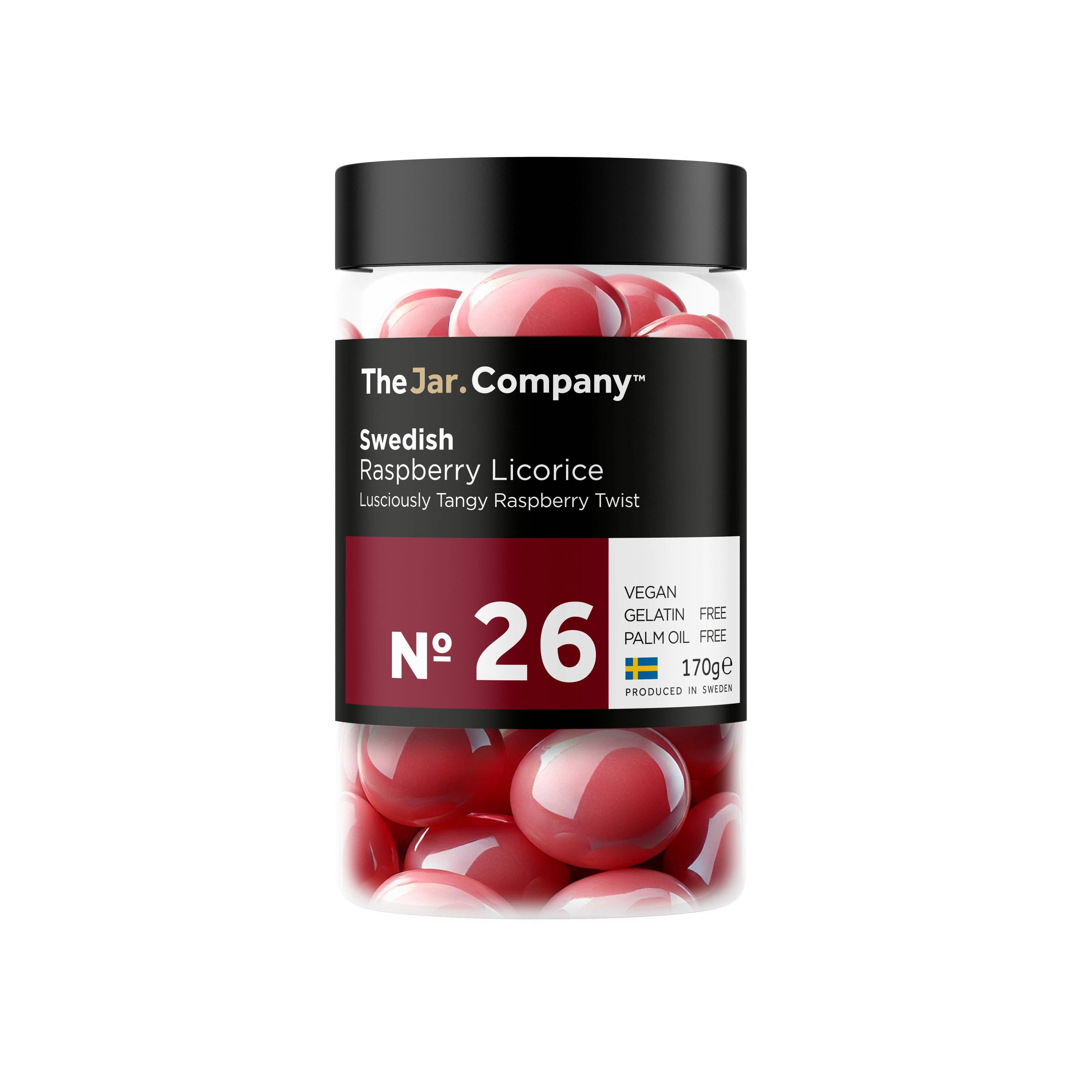 TheJar.Company - Wholesale Licorice - №26 - Raspberry Licorice