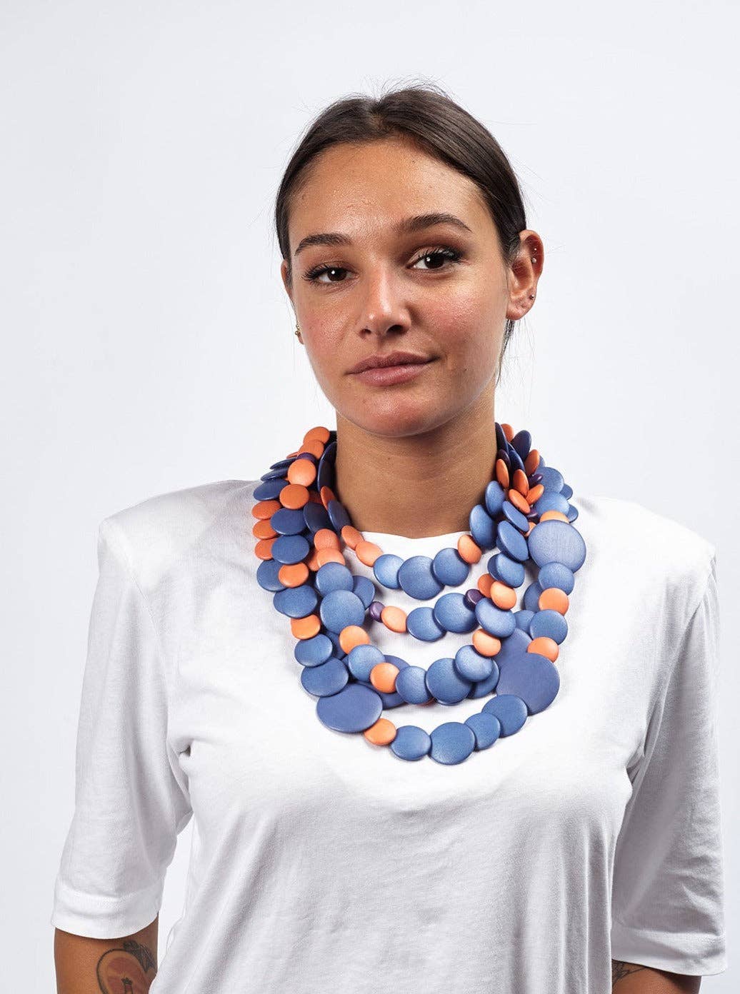 Bijondo - Vendita all'ingrosso Collane di perline/perle - Collana Guinea legno leggera5