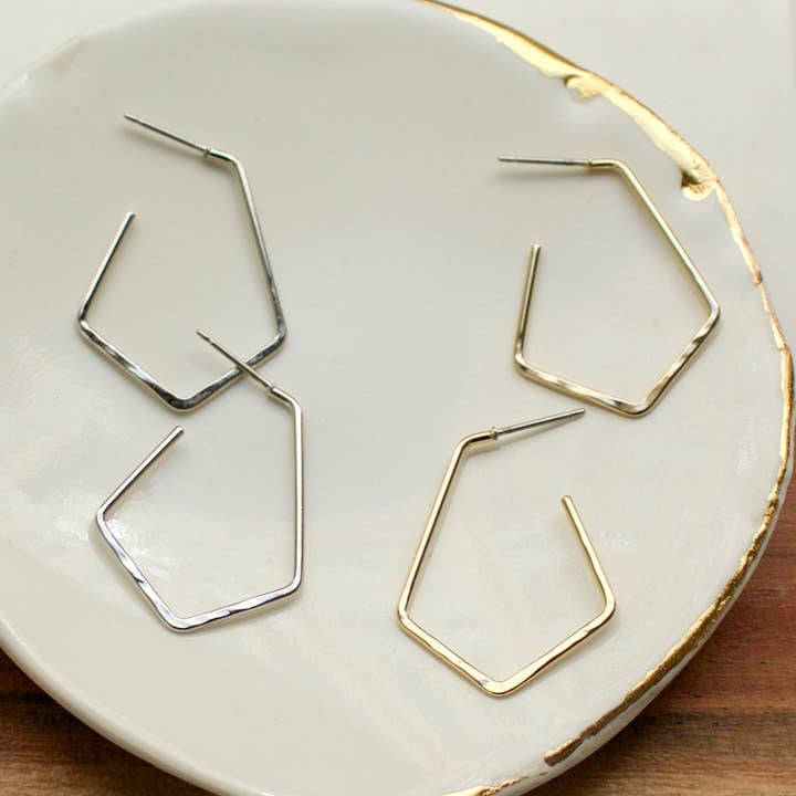 Mini créoles Greenwich 3/4" pour la vente par a.v. max