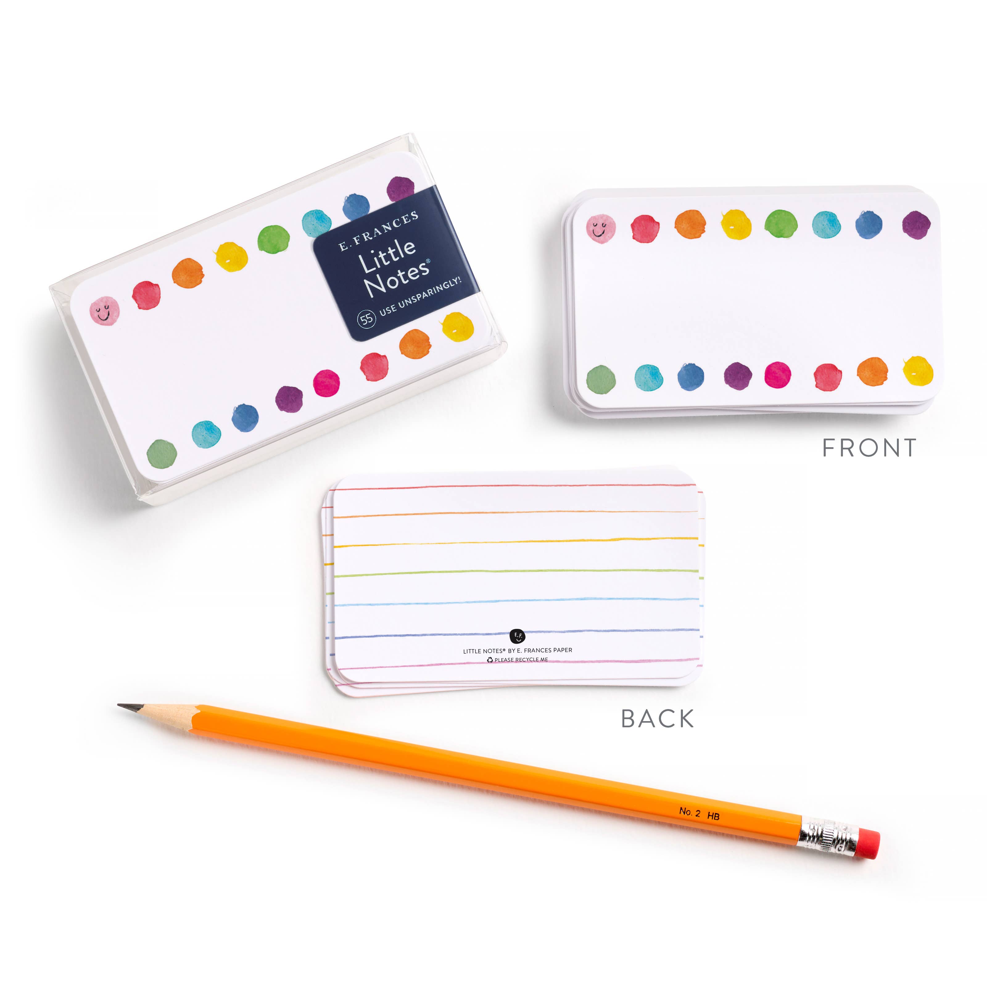 E. Frances Paper - Wholesale Stationery/Notecard Set - Happy Dots Little Notes®1