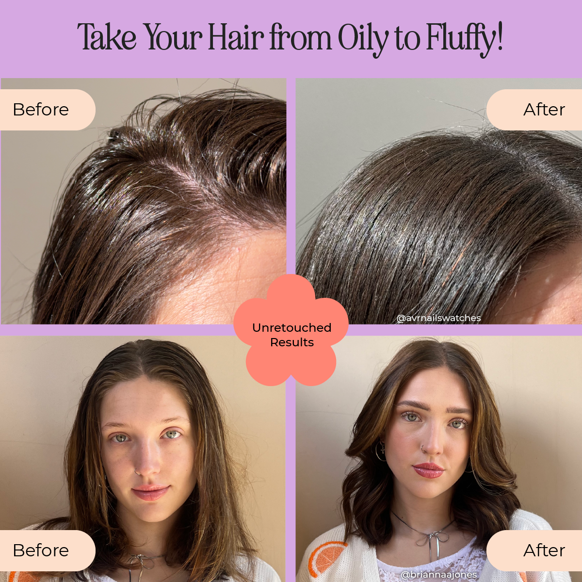 INH Hair - Wholesale Dry Shampoo - Powder Puff Dry Shampoo | volumizing non aerosol dry shampoo5