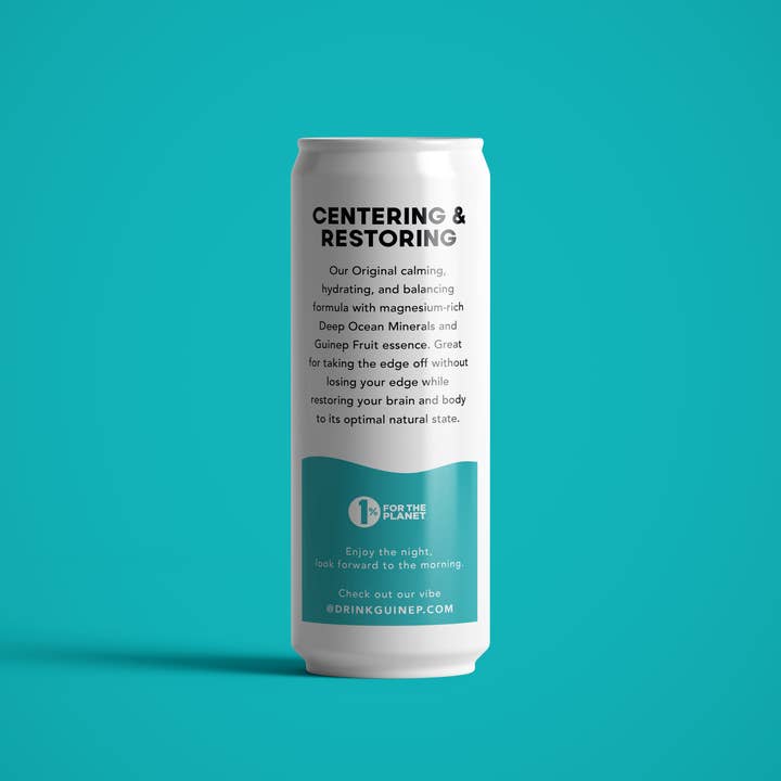 Guinep NA Cocktail Co - Wholesale Non-Alcoholic Aperitif/Mocktail - Tropical Guinep "RESTORE": NA Ocean Mineral Cocktail 1