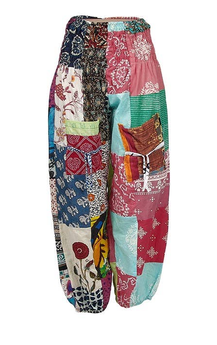 Kaleidoscope Accessories - Wholesale Pants - Women's - Patchwork Pants, Assorted Designs4