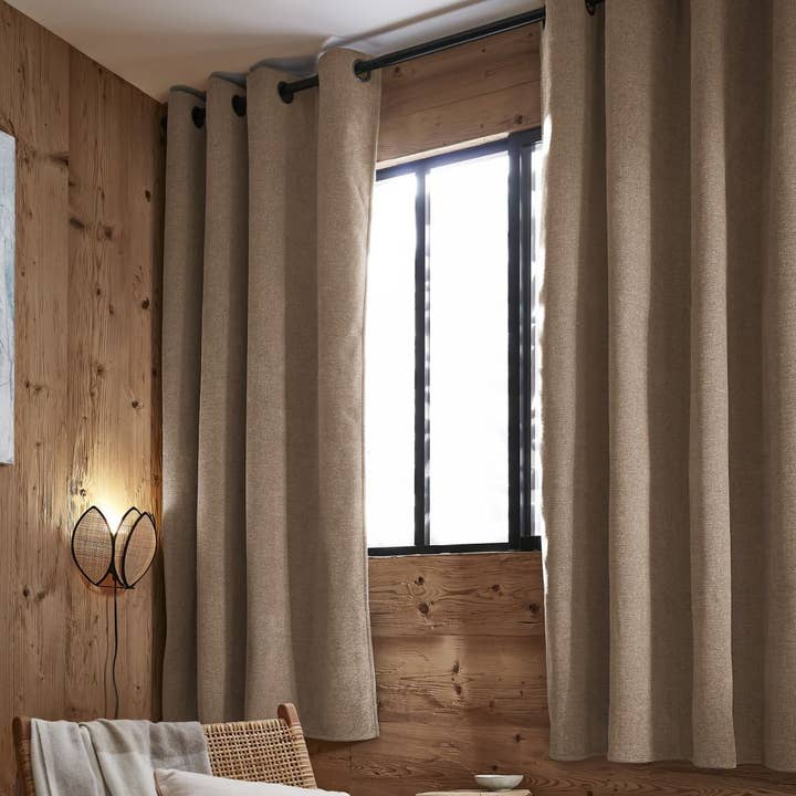 Polar blackout curtain 140x180 cm Polyester Linen for wholesale by Housse De Rêve