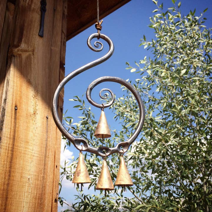 Journey's Wind Chime for wholesale by Backcountry Blacksmith Inc.