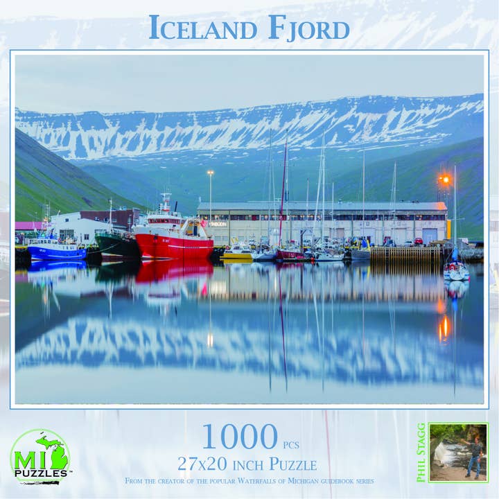 Fjord d'Islande - Puzzle de 1000 pièces pour la vente par Phil Stagg Photography