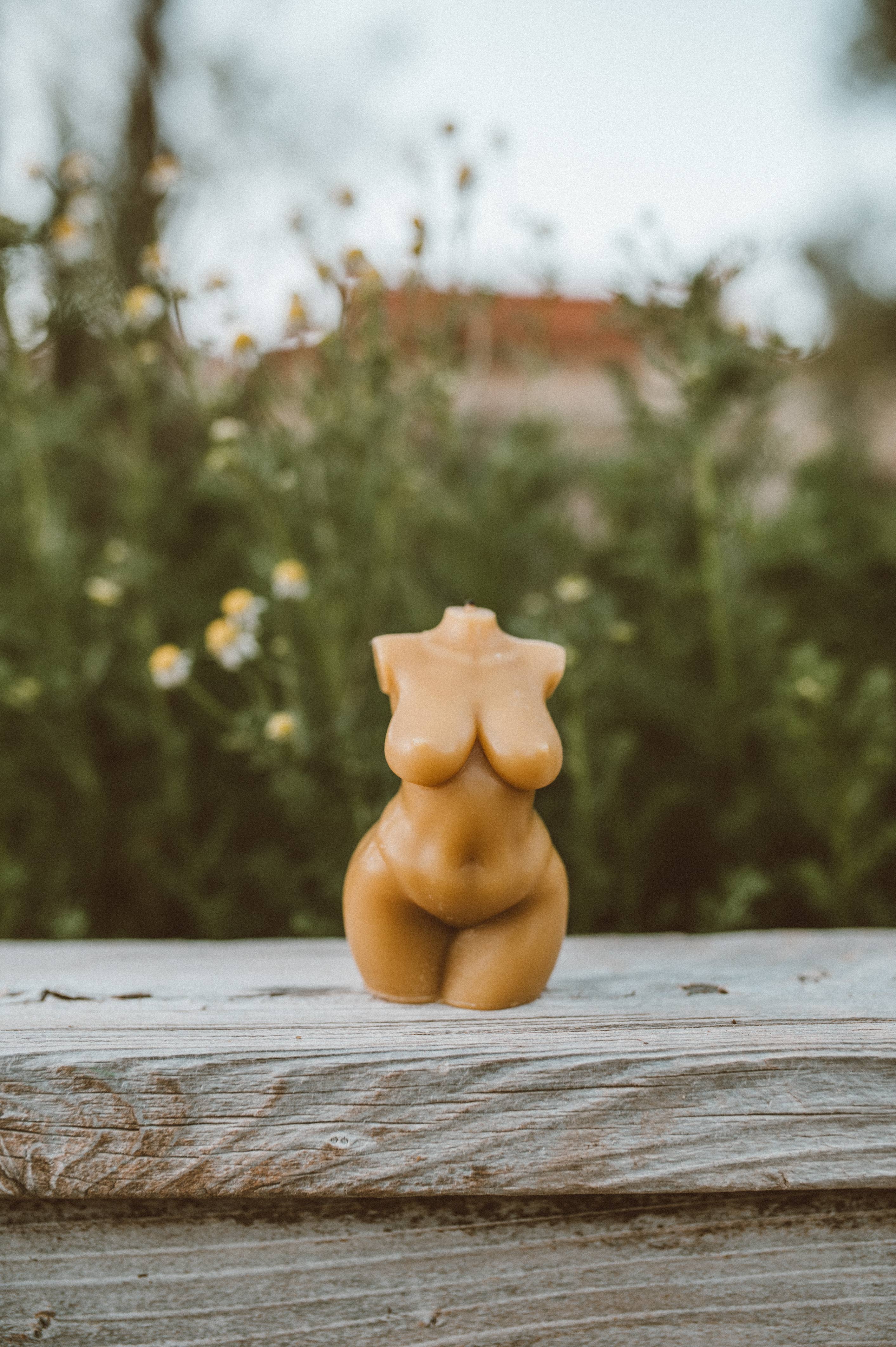 Mother Madre Bees - Wholesale Novelty Candle - Abundant Goddess — Beeswax Affirmation Candle7