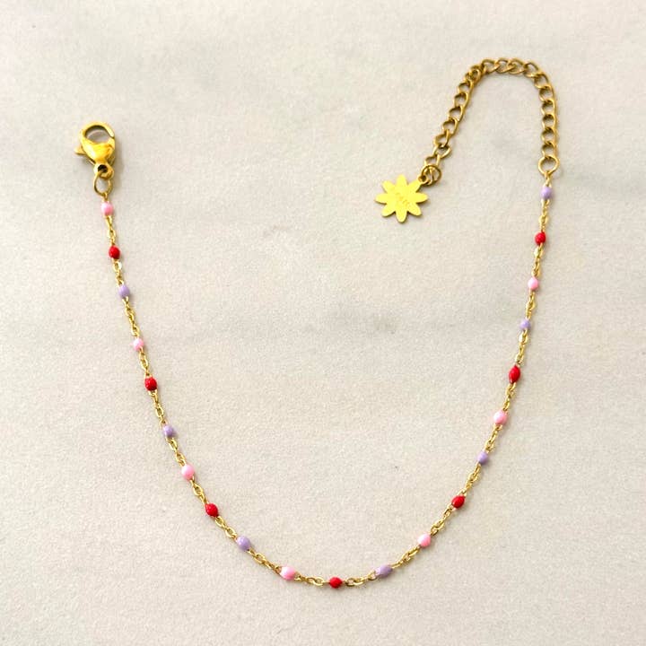 Alicia Enamel Summer Bracelet and other Purchase Wholesale adjustable bracelets. Free Returns & Net 60 Terms on Faire trending on Faire.