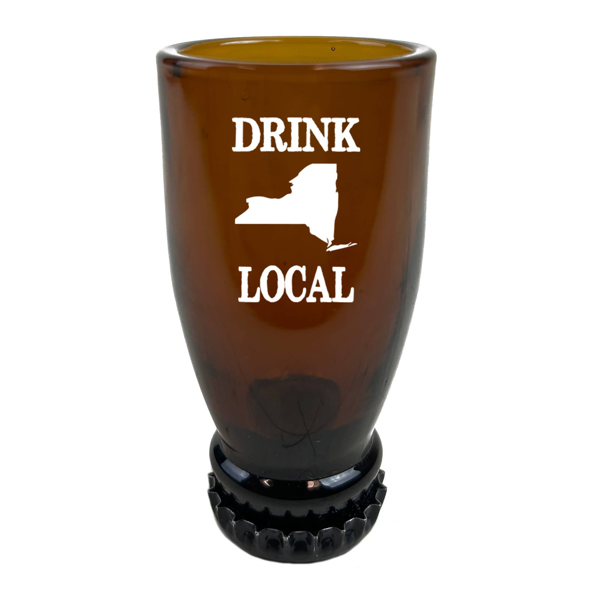 Torched Products - Wholesale Shot Glass - Drink Local Beer Bottle Shot Glass49