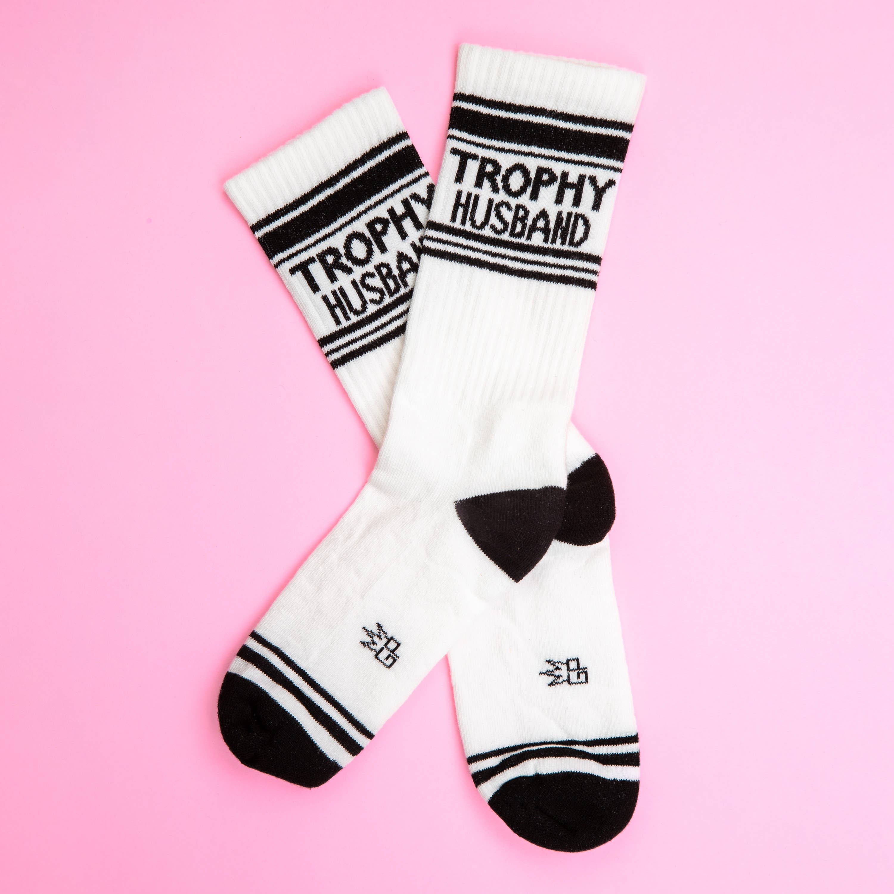 Gumball Poodle - Wholesale Socks - Unisex - Trophy Husband Gym Crew Socks1