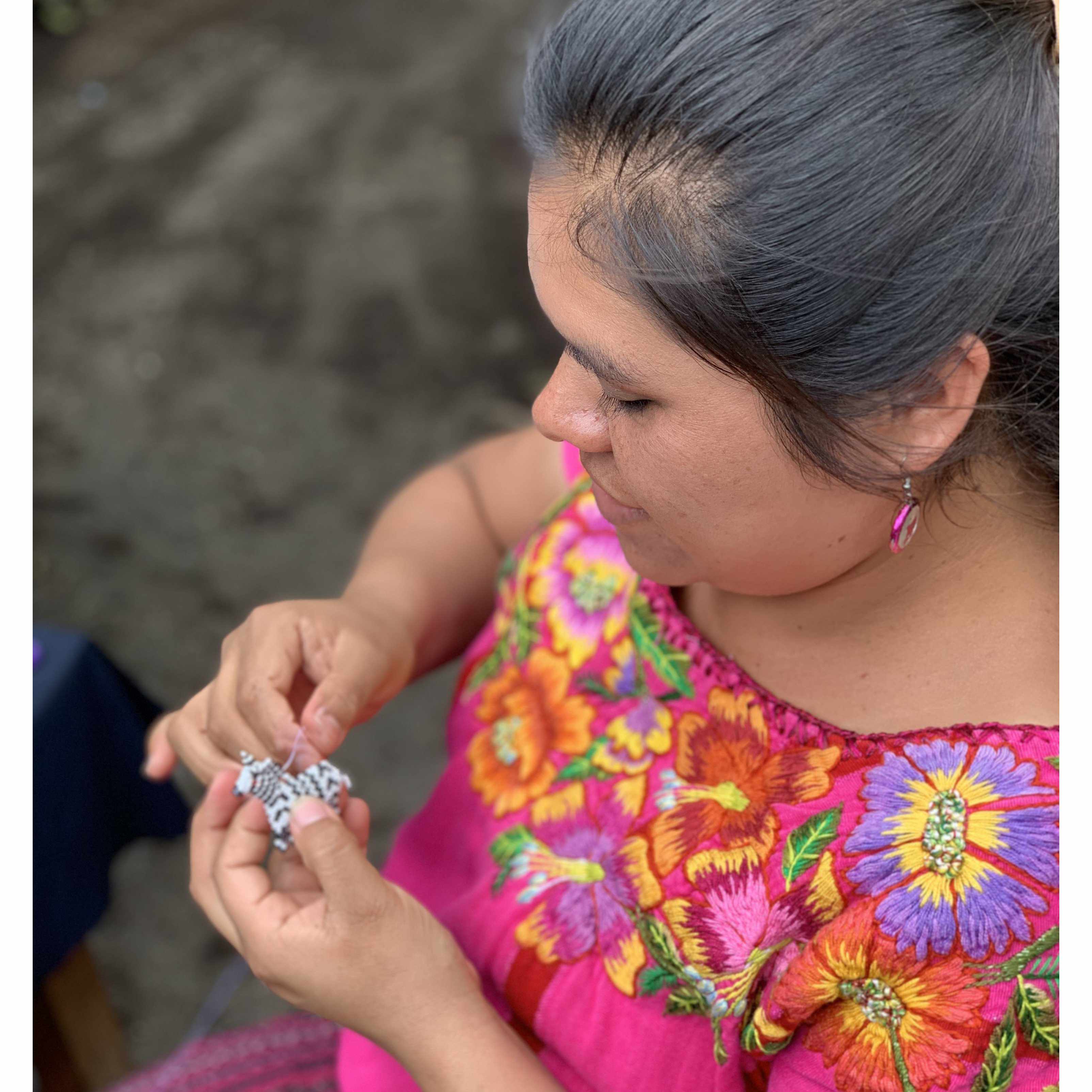 Lumily - Vendita all'ingrosso Portachiavi - Donna - Portachiavi Frida Kahlo Seed Bead - Guatemala6