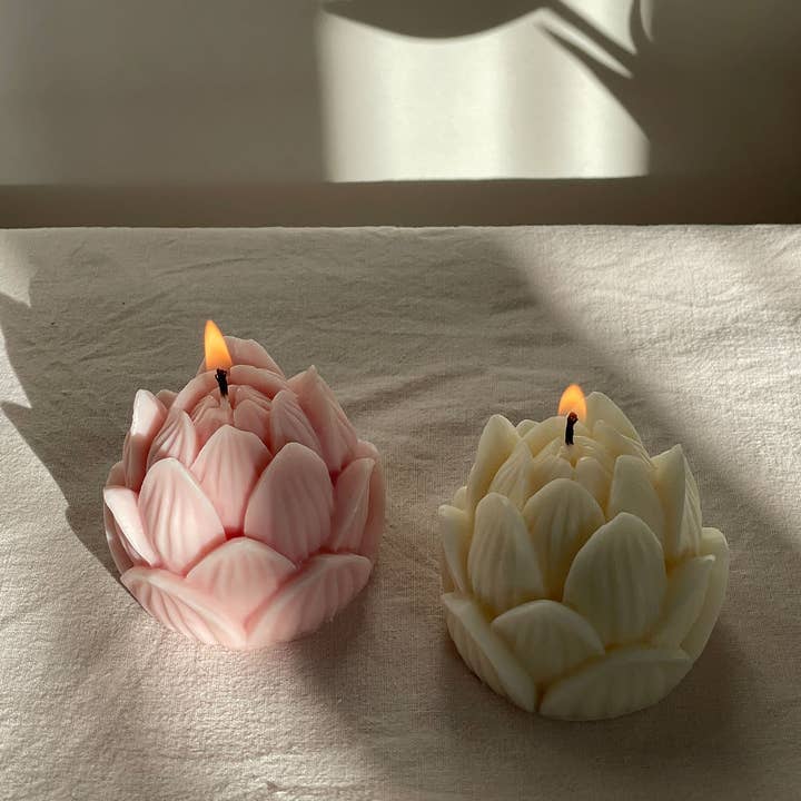 Interlude Candles – wholesale Novelty candle – Lotus Flower Candle5
