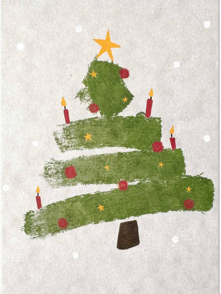 albero di Natale grezzo per la vendita all'ingrosso da parte di KEITCARDS