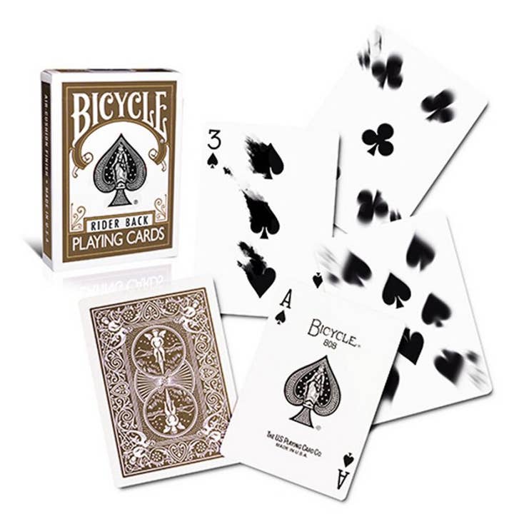 Cardshouse - Wholesale Playing Cards - Bicycle Rider Back Playing Cards (Brown)
