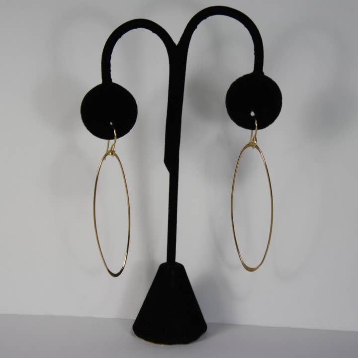 Ken’s handcrafted jewelry - Wholesale Dangle Earrings - 14K Gold Filled Earrings large Ovals1