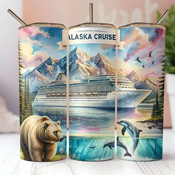 Alaska-Kreuzfahrt 3 | Becher für den Großhandel von Designs by Robyn
