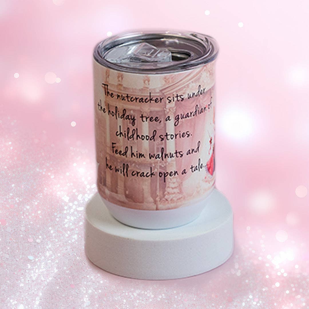 Print Me Pretty - Wholesale Insulated mug/tumbler - 12oz Stemless Wine Tumblers  - Nutcracker1