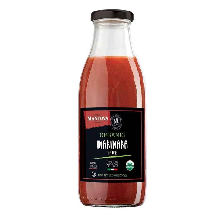 Mantova Organic Marinara Sauce, 17.6 oz. for wholesale by Fine Italian Food