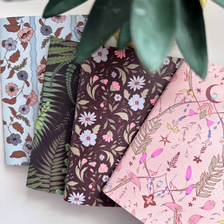 CARNETS FLORAUX | Starlight Botanica - Ensemble de deux 5x7 pour la vente par BOUCHETTE & CO. LLC