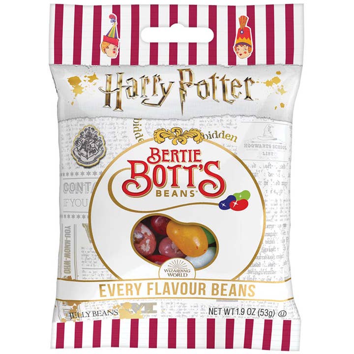 Cow Crack Wholesale - Wholesale Hard Candy - Harry Potter Bertie Bott's Every Flavour Beans 1.9 OZ