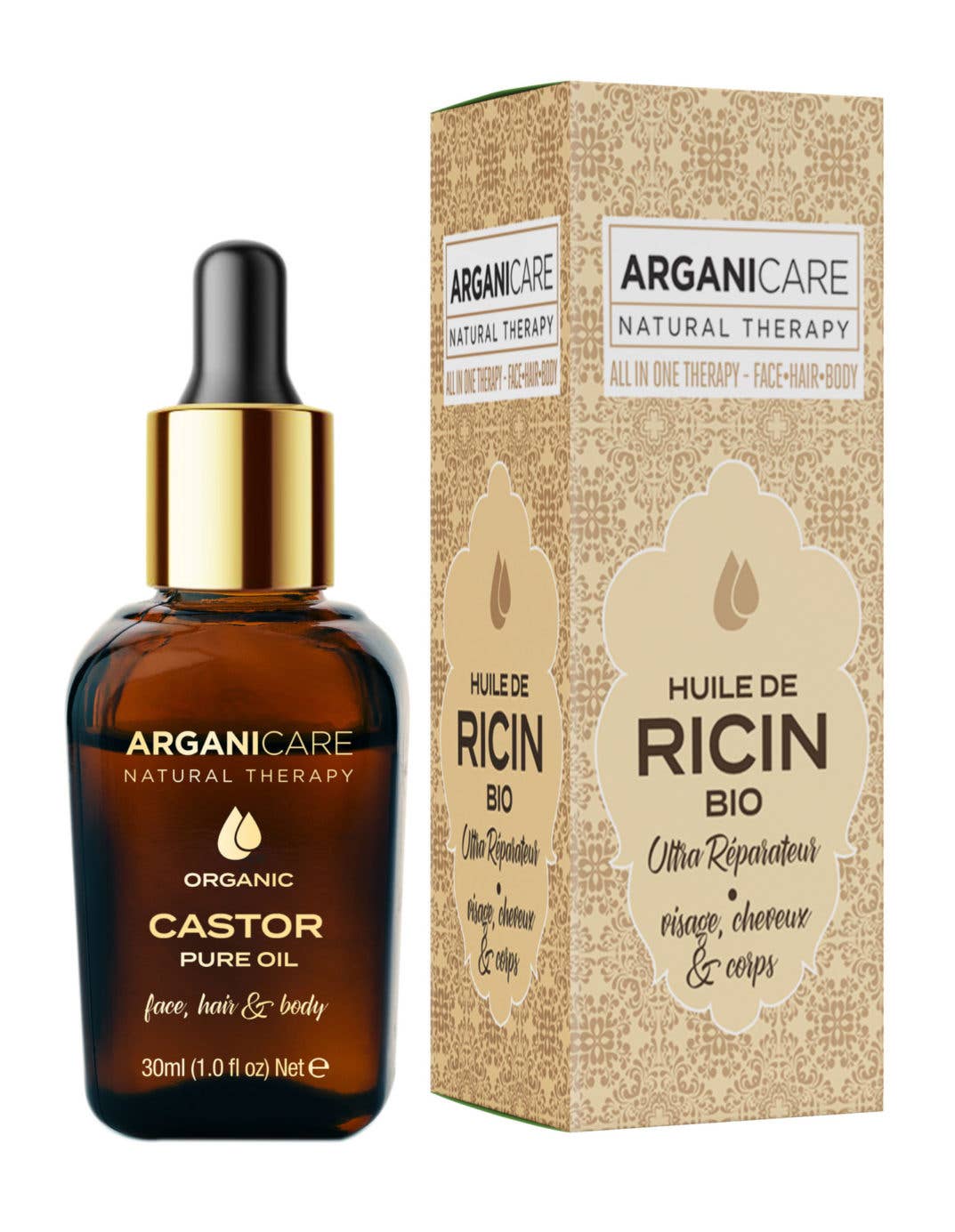 ARGANICARE - Wholesale Bad/lichaamsolie - Biologische Ricinusolie 3-11